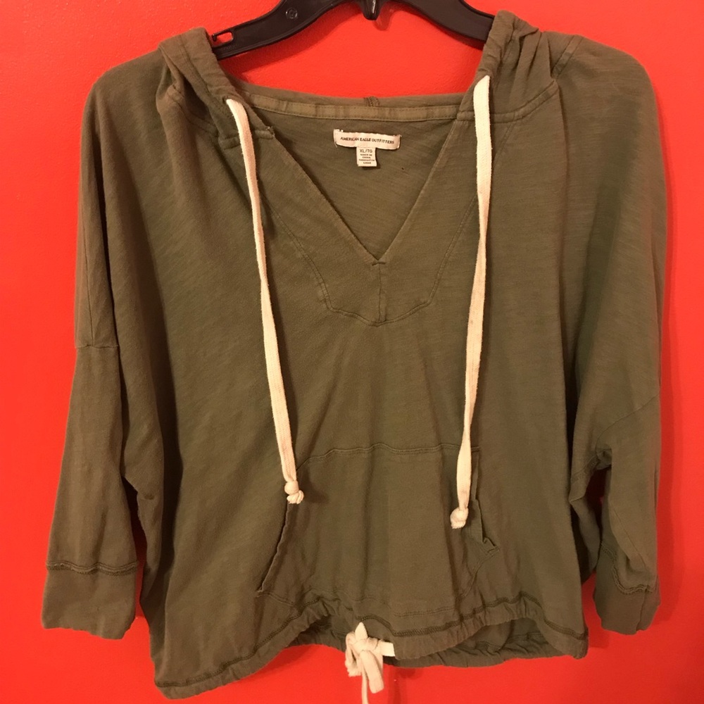 Crop hoodie